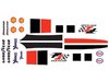Black stickers F1 Racing