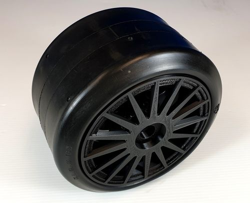 Flasque roue Legera  1/4 "Black carbon"